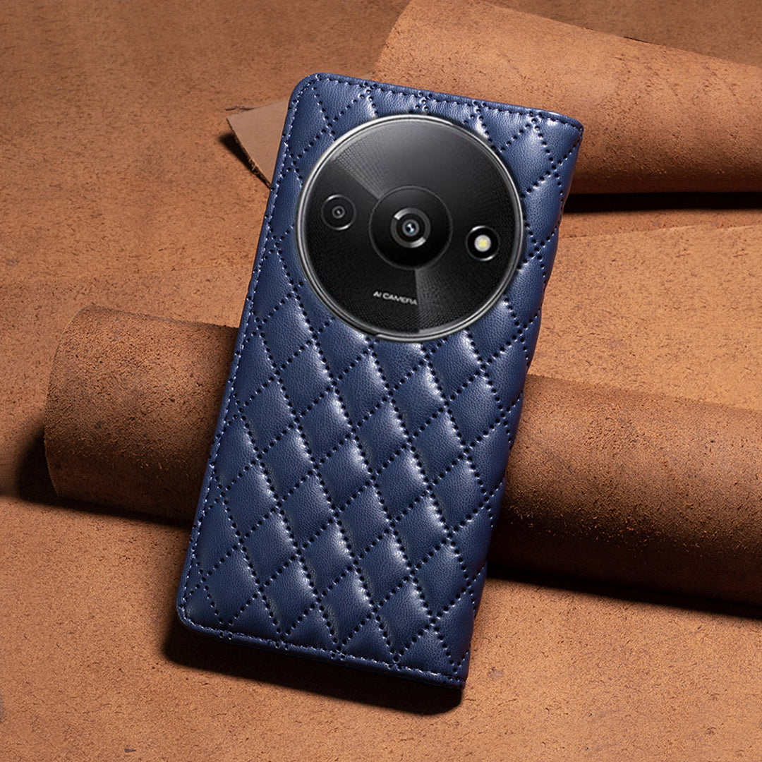 BINFEN COLOR BF Style-16 For Xiaomi Redmi A3 / Poco C61 4G Case PU Leather Magnetic Closure Flip Phone Cover BINFEN COLOR BF Style-16 For Xiaomi Redmi A3 / Poco C61 4G Case PU Leather Magnetic Closure Flip Phone Cover